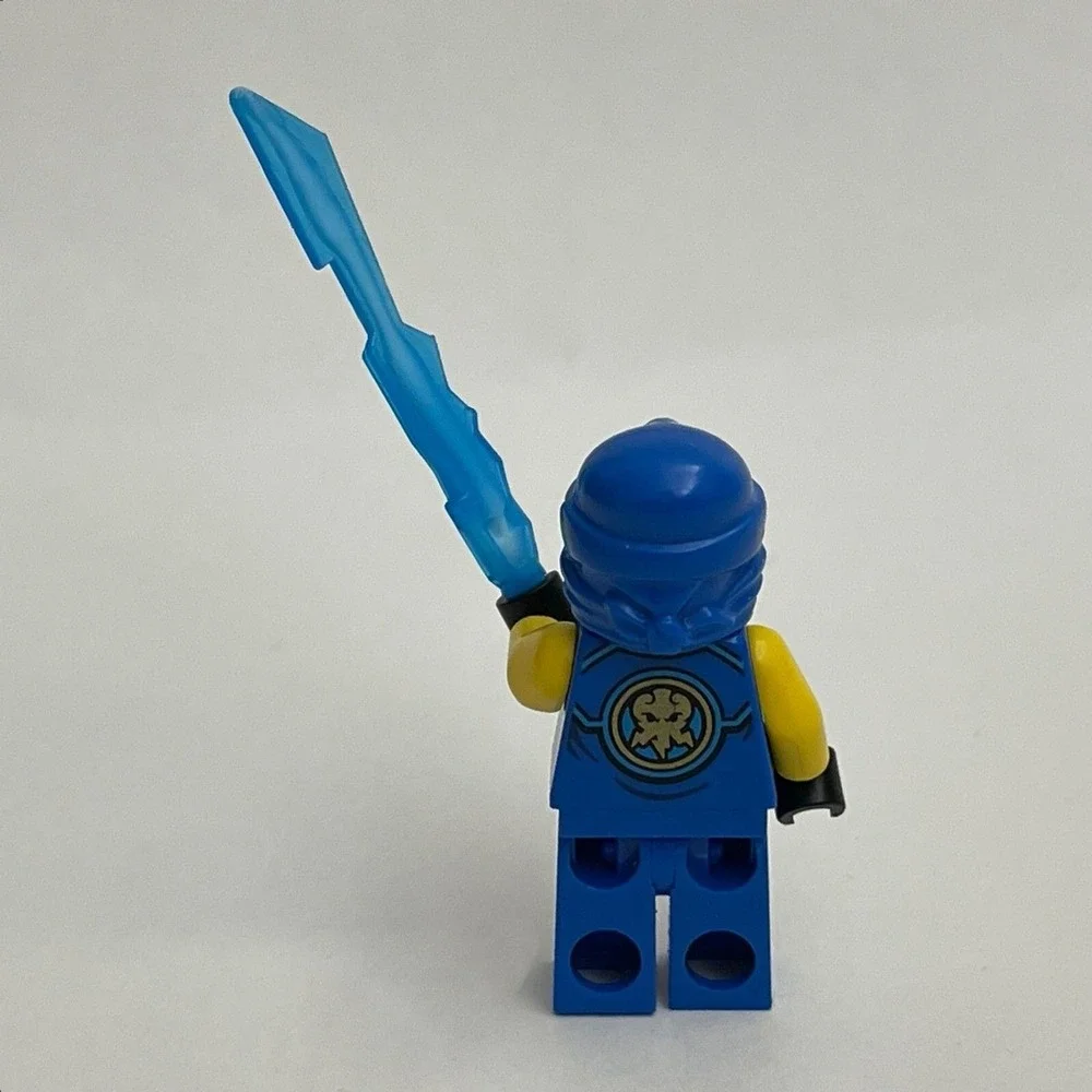 Lego Ninjago Blue Ninja with Sword Minifigure Minifig